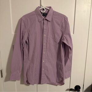 J. Crew Men's Lavender Button-Down Shirt